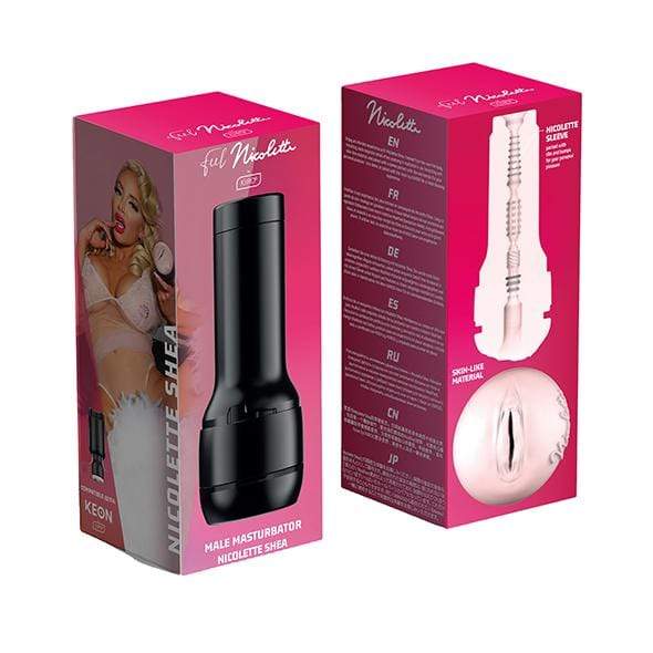 Kiiroo - Stars Collection Strokers Feel Nicolette Shea Masturbator (Black) -  Masturbator Vagina (Non Vibration)  Durio.sg