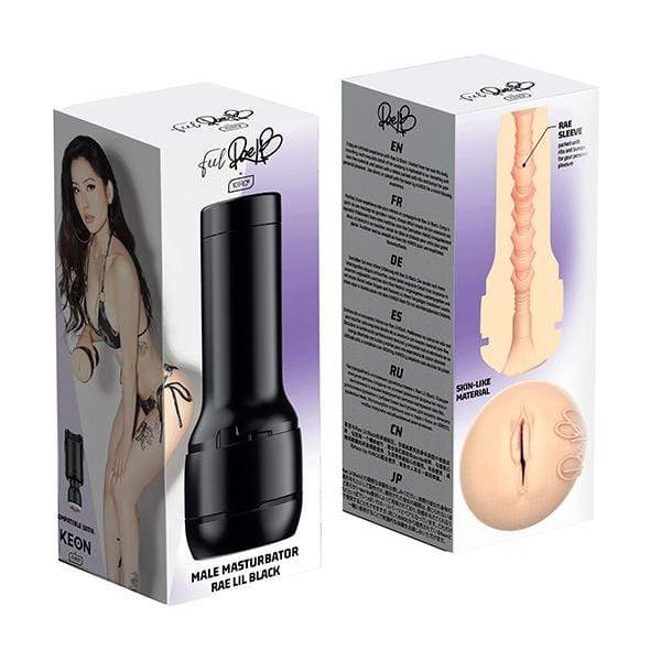 Kiiroo - Stars Collection Strokers Feel Raw Lil Black Masturbator (Black) -  Masturbator Vagina (Non Vibration)  Durio.sg