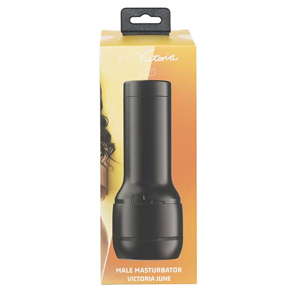 Kiiroo - Stars Collection Strokers Feel Victoria June Masturbator (Black) -  Masturbator Vagina (Non Vibration)  Durio.sg