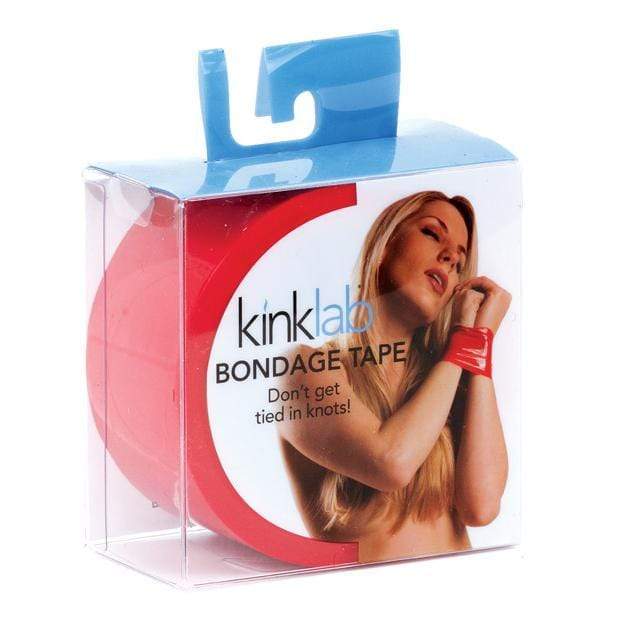 Kinklab - Female Bondage Tape 65ft (Red) -  BDSM Tape  Durio.sg