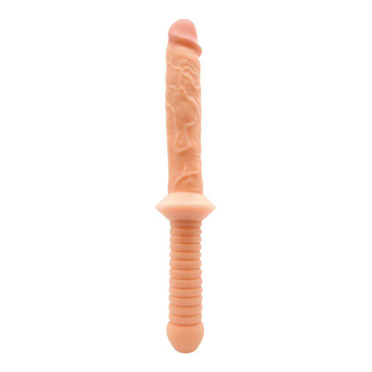 Kiss Me Love - Maniac World Z 07 Double Dildo (Beige) -  Double Dildo (Non Vibration)  Durio.sg