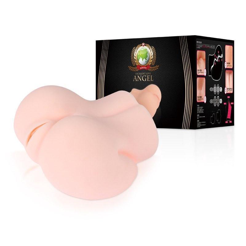 Kokos - Angel Meiki (Beige) -  Masturbator Vagina (Non Vibration)  Durio.sg