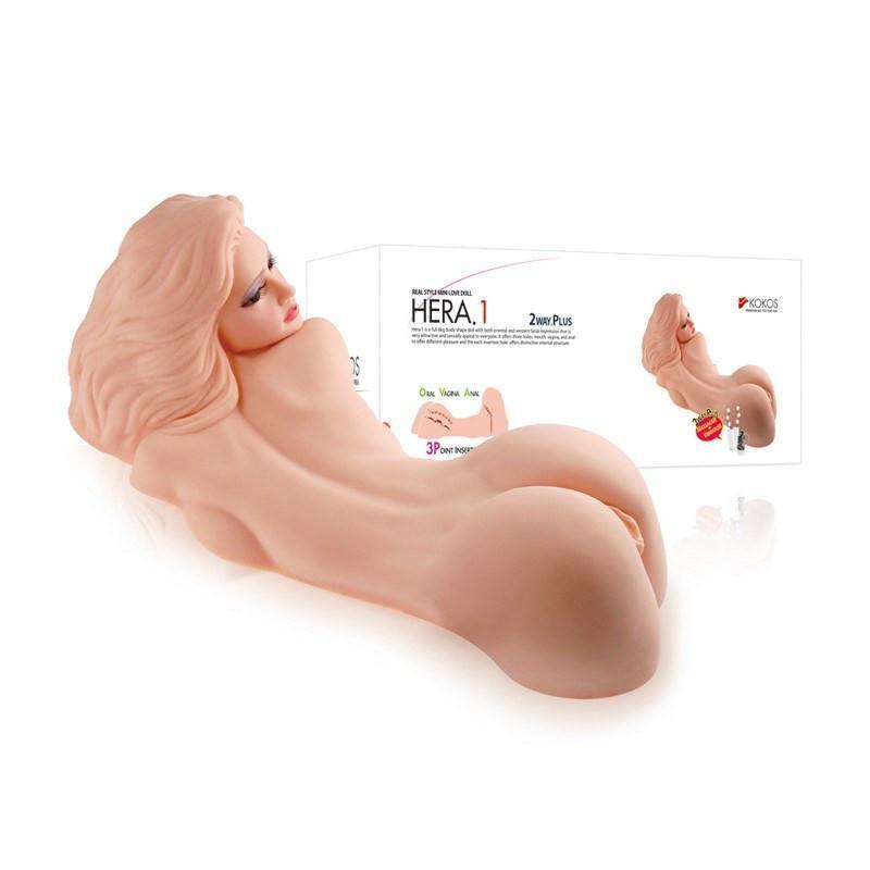 Kokos - Hera 1 with Vibration Mini Doll Meiki (Beige) -  Doll  Durio.sg