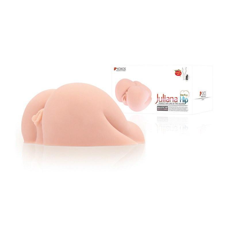 Kokos - Juliana with Vibration Meiki (Beige) -  Masturbator Vagina (Vibration) Non Rechargeable  Durio.sg