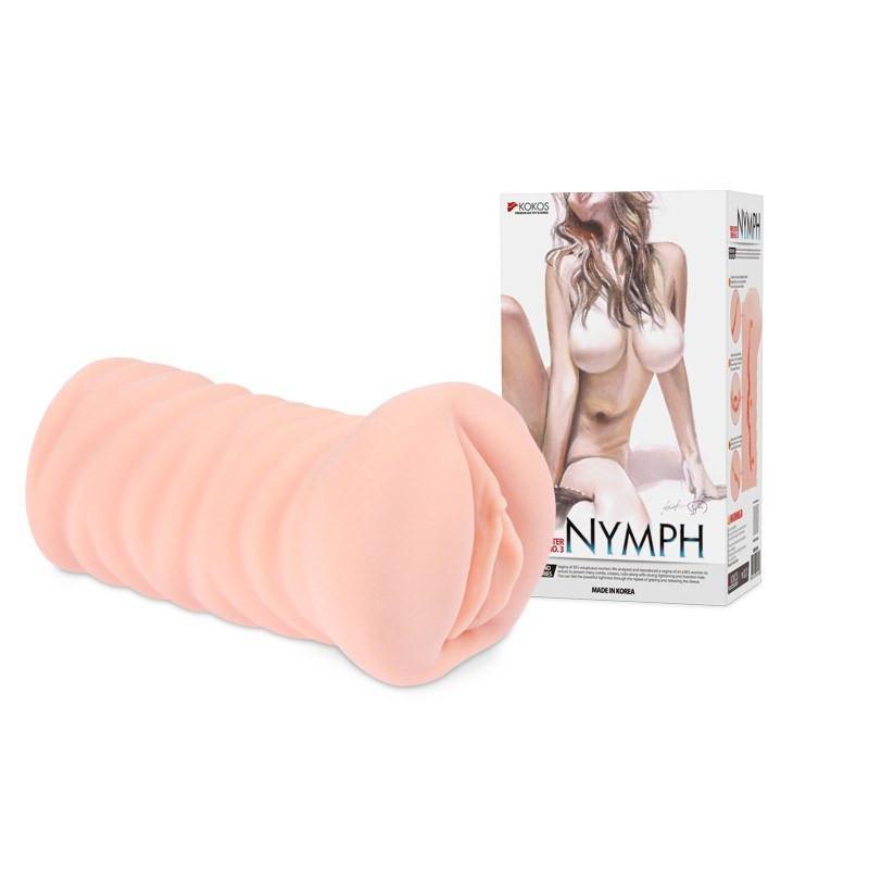 Kokos - Nymph Meiki (Beige) -  Masturbator Vagina (Non Vibration)  Durio.sg