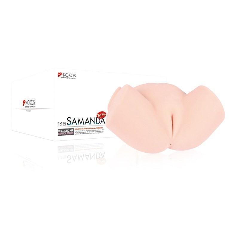 Kokos - Samanda Meiki (Beige) -  Masturbator Vagina (Non Vibration)  Durio.sg