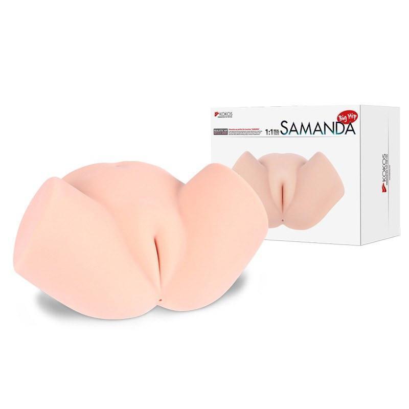 Kokos - Samanda Meiki (Beige) -  Masturbator Vagina (Non Vibration)  Durio.sg
