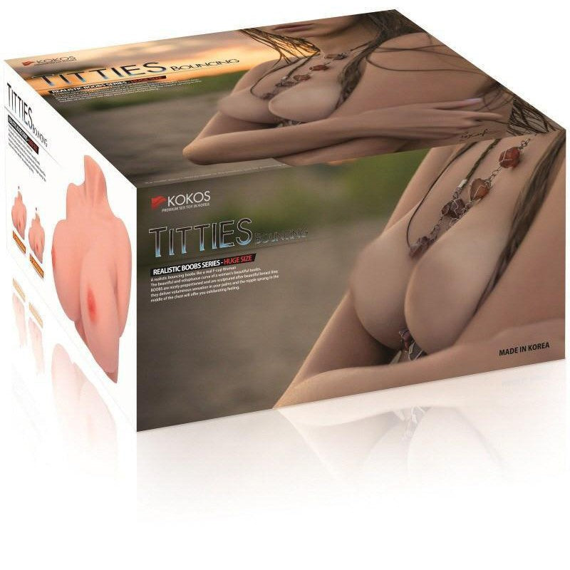 Kokos - Titties F Chest Meiki (Beige) -  Masturbator Breast (Non Vibration)  Durio.sg