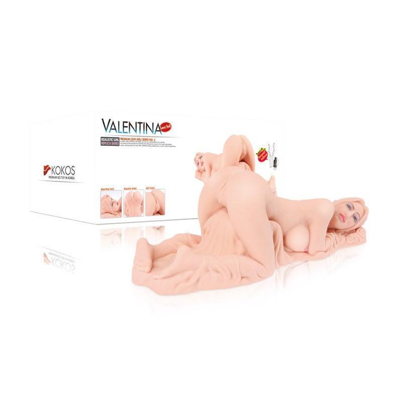 Kokos - Valentina Mini Doll with Vibration Meiki (Beige) -  Doll  Durio.sg