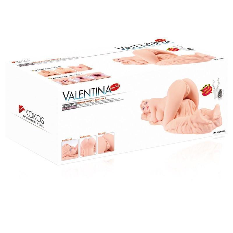 Kokos - Valentina Mini Doll with Vibration Meiki (Beige) -  Doll  Durio.sg