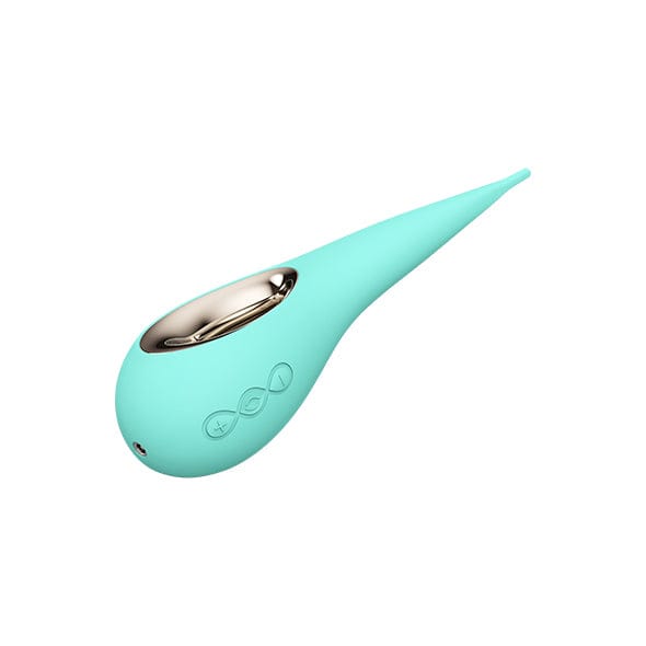 LELO - Dot External Clitoral Vibrator Pinpoint (Aqua) -  Clit Massager (Vibration) Rechargeable  Durio.sg