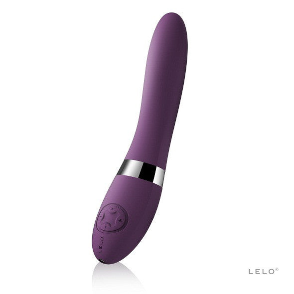 LELO - Elise 2 G-Spot Vibrator (Plum) -  G Spot Dildo (Vibration) Rechargeable  Durio.sg