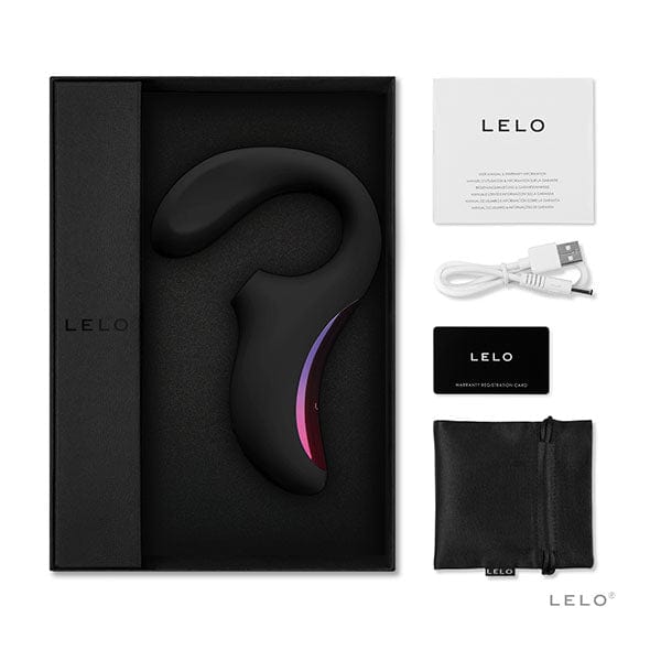 LELO - Enigma Cruise Dual Stimualtion Sonic Clitoral Air Stimulator Massager (Black) -  G Spot Dildo (Vibration) Rechargeable  Durio.sg