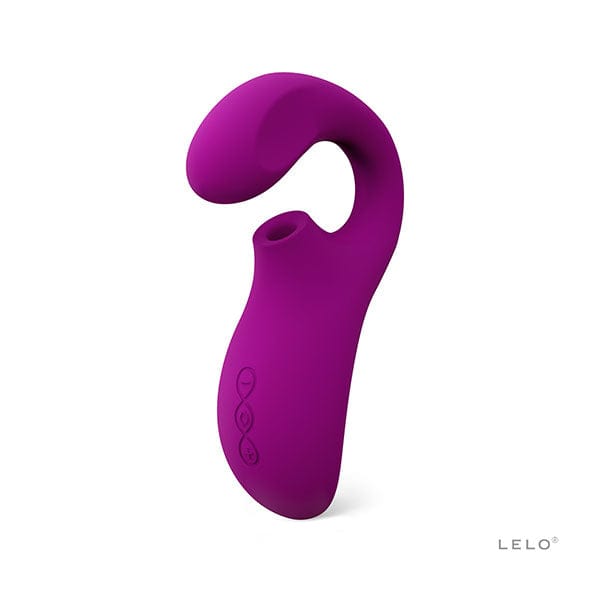 LELO - Enigma Cruise Dual Stimualtion Sonic Clitoral Air Stimulator Massager (Deep Rose) -  G Spot Dildo (Vibration) Rechargeable  Durio.sg