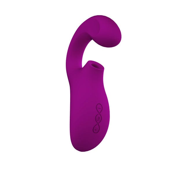 LELO - Enigma Cruise Dual Stimualtion Sonic Clitoral Air Stimulator Massager (Deep Rose) -  G Spot Dildo (Vibration) Rechargeable  Durio.sg