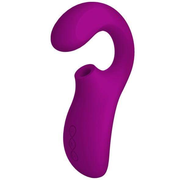 LELO - Enigma Dual Stimulation Sonic Clitoral Air Stimulator Massager (Deep Rose) -  G Spot Dildo (Vibration) Rechargeable  Durio.sg