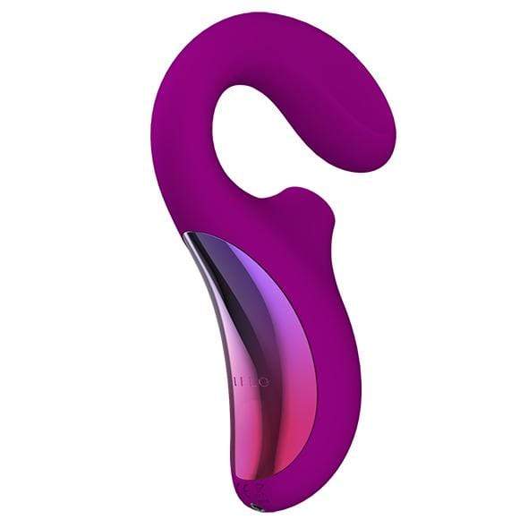 LELO - Enigma Dual Stimulation Sonic Clitoral Air Stimulator Massager (Deep Rose) -  G Spot Dildo (Vibration) Rechargeable  Durio.sg