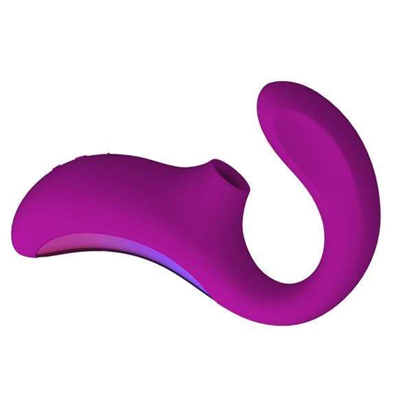 LELO - Enigma Dual Stimulation Sonic Clitoral Air Stimulator Massager (Deep Rose) -  G Spot Dildo (Vibration) Rechargeable  Durio.sg
