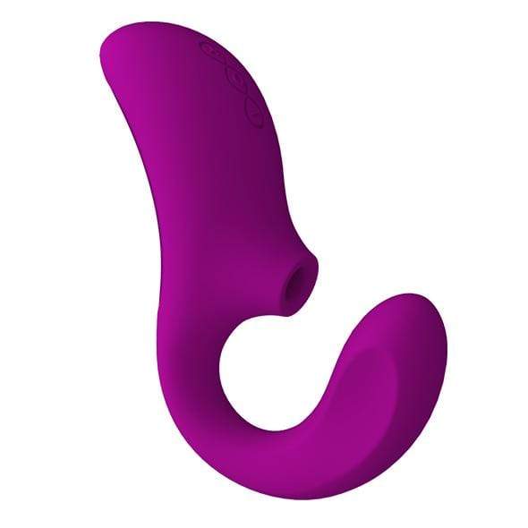 LELO - Enigma Dual Stimulation Sonic Clitoral Air Stimulator Massager (Deep Rose) -  G Spot Dildo (Vibration) Rechargeable  Durio.sg