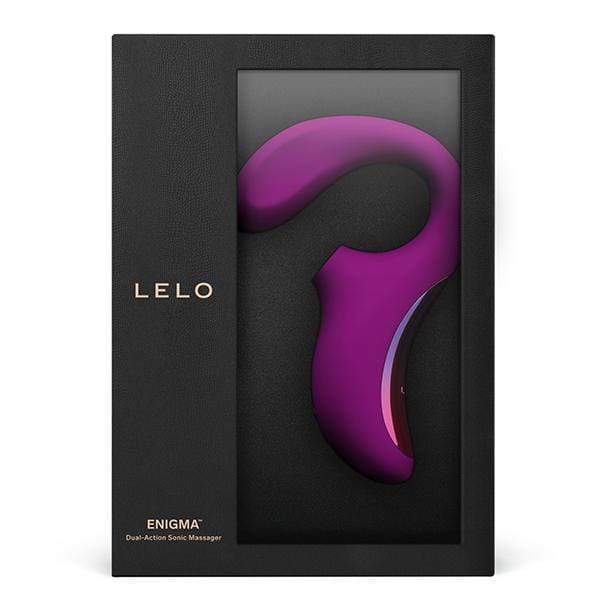 LELO - Enigma Dual Stimulation Sonic Clitoral Air Stimulator Massager (Deep Rose) -  G Spot Dildo (Vibration) Rechargeable  Durio.sg