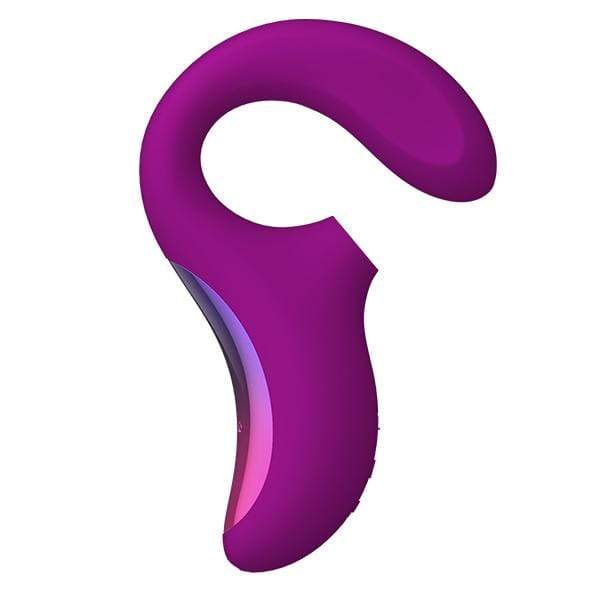 LELO - Enigma Dual Stimulation Sonic Clitoral Air Stimulator Massager (Deep Rose) -  G Spot Dildo (Vibration) Rechargeable  Durio.sg