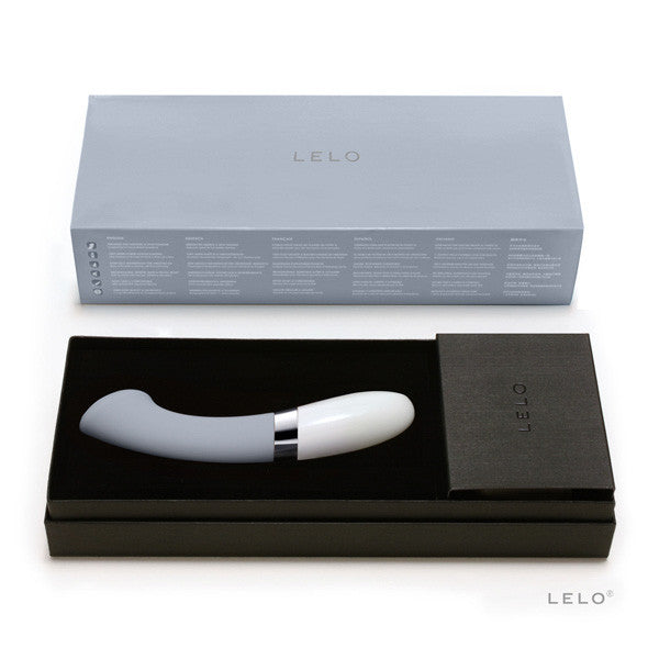 LELO - Gigi 2 G-Spot Vibrator (Cool Gray) -  G Spot Dildo (Vibration) Rechargeable  Durio.sg