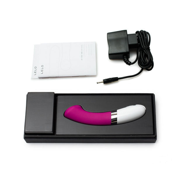 LELO - Gigi 2 G-Spot Vibrator (Deep Rose) -  G Spot Dildo (Vibration) Rechargeable  Durio.sg