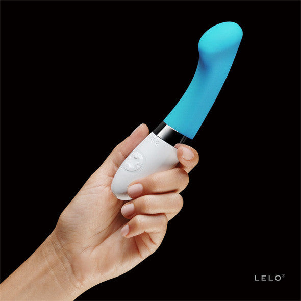 LELO - Gigi 2 G-Spot Vibrator (Turquoise Blue) -  G Spot Dildo (Vibration) Rechargeable  Durio.sg