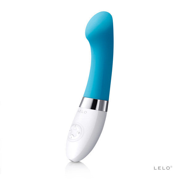 LELO - Gigi 2 G-Spot Vibrator (Turquoise Blue) -  G Spot Dildo (Vibration) Rechargeable  Durio.sg