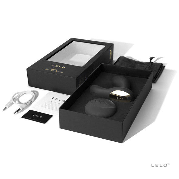 LELO - Hugo Prostate Massager (Black) -  Prostate Massager (Vibration) Rechargeable  Durio.sg