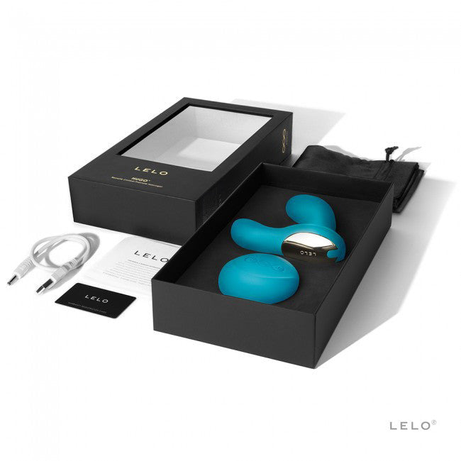 LELO - Hugo Prostate Massager (Ocean Blue) -  Prostate Massager (Vibration) Rechargeable  Durio.sg