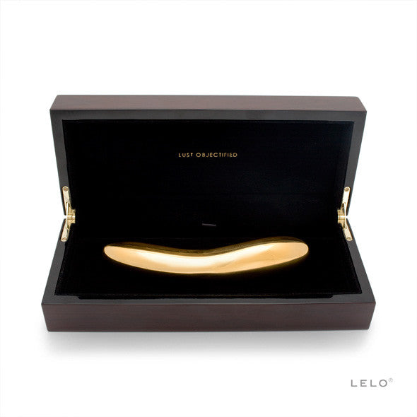 LELO - INEZ G-Spot Vibrator (Gold) -  G Spot Dildo (Vibration) Rechargeable  Durio.sg