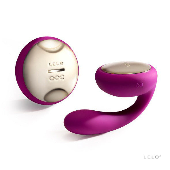 LELO - Ida Couple&#39;s Vibrator (Deep Rose) -  Couple&#39;s Massager (Vibration) Rechargeable  Durio.sg