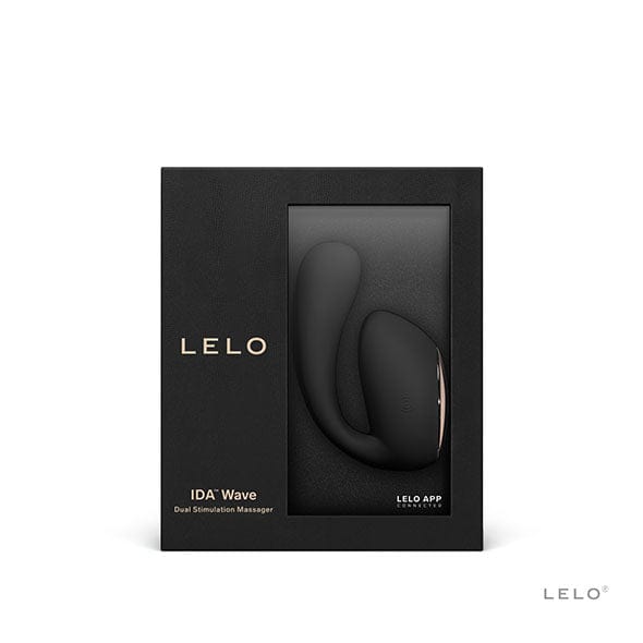 LELO - Ida Wave App-Controlled Dual Stimulation Massager Vibrator (Black) -  Couple's Massager (Vibration) Rechargeable  Durio.sg