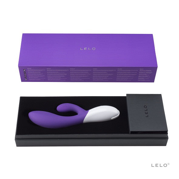 LELO - Ina 2 Rabbit Vibrator (Purple) -  Rabbit Dildo (Vibration) Rechargeable  Durio.sg