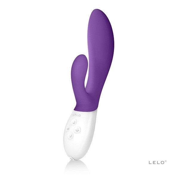 LELO - Ina 2 Rabbit Vibrator (Purple) -  Rabbit Dildo (Vibration) Rechargeable  Durio.sg