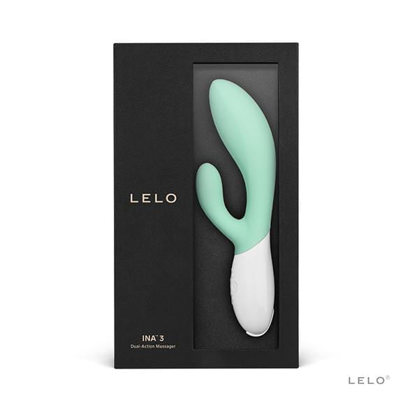 LELO - Ina 3 Rabbit Vibrator (Seaweed) -  Rabbit Dildo (Vibration) Rechargeable  Durio.sg