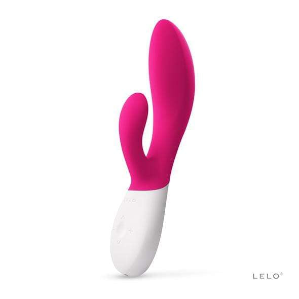 LELO - Ina Wave 2 Rabbit Vibrator (Cerise) -  Rabbit Dildo (Vibration) Rechargeable  Durio.sg