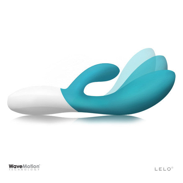 LELO - Ina Wave Rabbit Vibrator (Ocean Blue) -  G Spot Dildo (Vibration) Rechargeable  Durio.sg