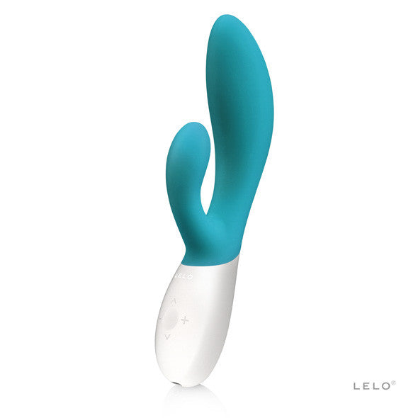LELO - Ina Wave Rabbit Vibrator (Ocean Blue) -  G Spot Dildo (Vibration) Rechargeable  Durio.sg