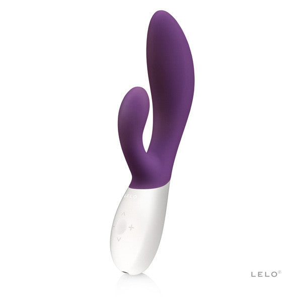 LELO - Ina Wave Rabbit Vibrator (Plum) -  Rabbit Dildo (Vibration) Rechargeable  Durio.sg