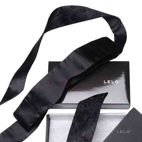 LELO - Intima Silk Blindfold (Black) -  Mask (Blind)  Durio.sg