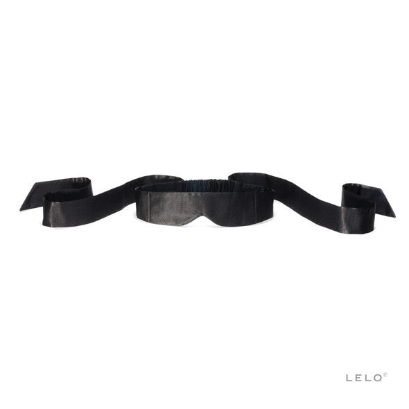 LELO - Intima Silk Blindfold (Black) -  Mask (Blind)  Durio.sg