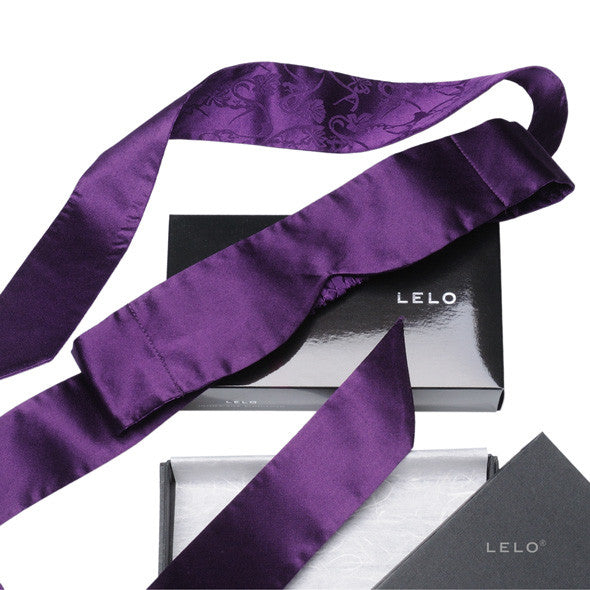 LELO - Intima Silk Blindfold (Purple) -  Mask (Blind)  Durio.sg