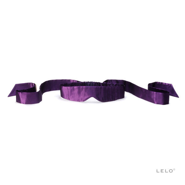 LELO - Intima Silk Blindfold (Purple) -  Mask (Blind)  Durio.sg