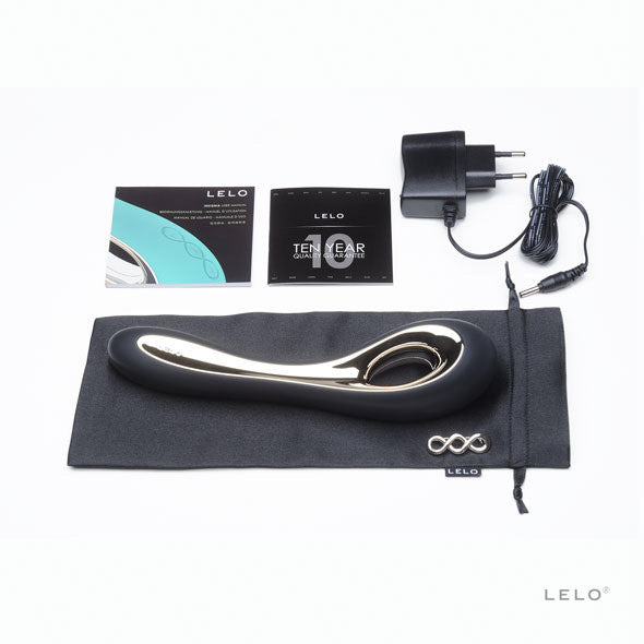 LELO - Isla G-Spot Vibrator (Black) -  G Spot Dildo (Vibration) Rechargeable  Durio.sg