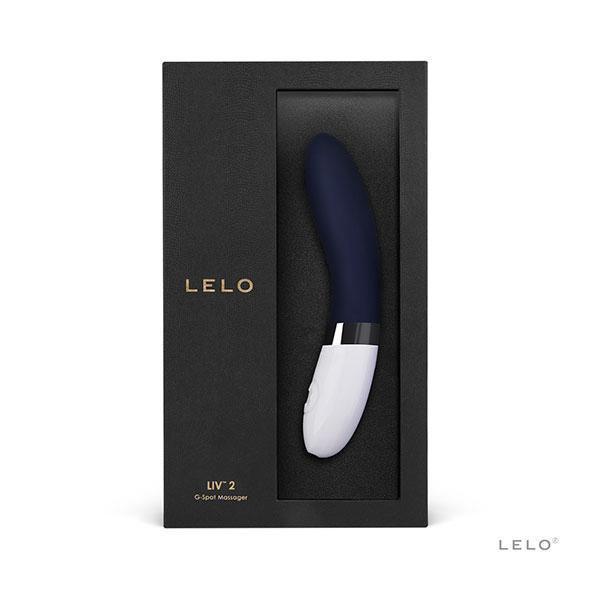 LELO - Liv 2 G Spot Vibrator (Blue) -  G Spot Dildo (Vibration) Rechargeable  Durio.sg