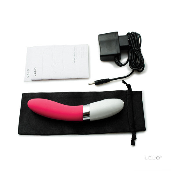 LELO - Liv 2 G-Spot Vibrator (Cerise) -  G Spot Dildo (Vibration) Rechargeable  Durio.sg