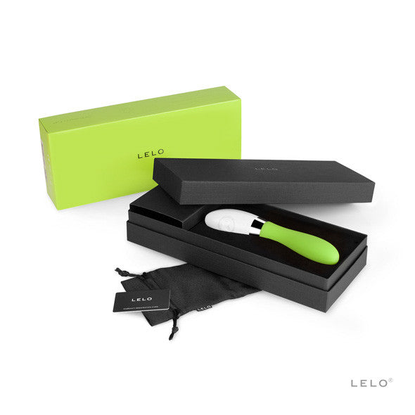 LELO - Liv 2 G-Spot Vibrator (Lime Green) -  G Spot Dildo (Vibration) Rechargeable  Durio.sg