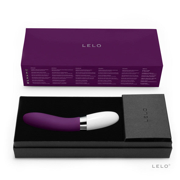 LELO - Liv 2 G-Spot Vibrator (Plum) -  G Spot Dildo (Vibration) Rechargeable  Durio.sg